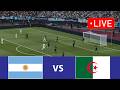 🔴LIVE: Argentina vs Algeria | FIFA World Cup 2026 Full Match Live | eFootball PES 21 Simulation game