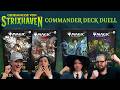 MTG Secrets of Strixhaven Commander Deck Tutorial Match | Magic the Gathering spielen lernen