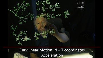 Curvilinear Motion N-T Coordinates Derivation