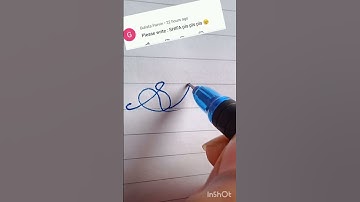 Shifa name write in cursive writing #cursive#writing#shifa#beautifulname#improve#writing#short  clip