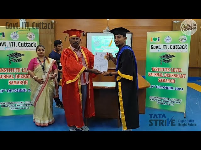 Convocation Ceremony || 2024 || Government ITI Cuttack