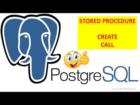 How To Create And Call A Stored Procedure In PostgreSQL Using pgAdmin4 || Procedure In PostgreSQL