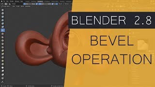 Blender 2.8 Bevel and Shade Smooth - Blender for Game Development