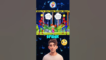 Who is the Fake Spiderman?🔍 #quiz #quizriddles #foryou #quizze #riddles #shortquiz