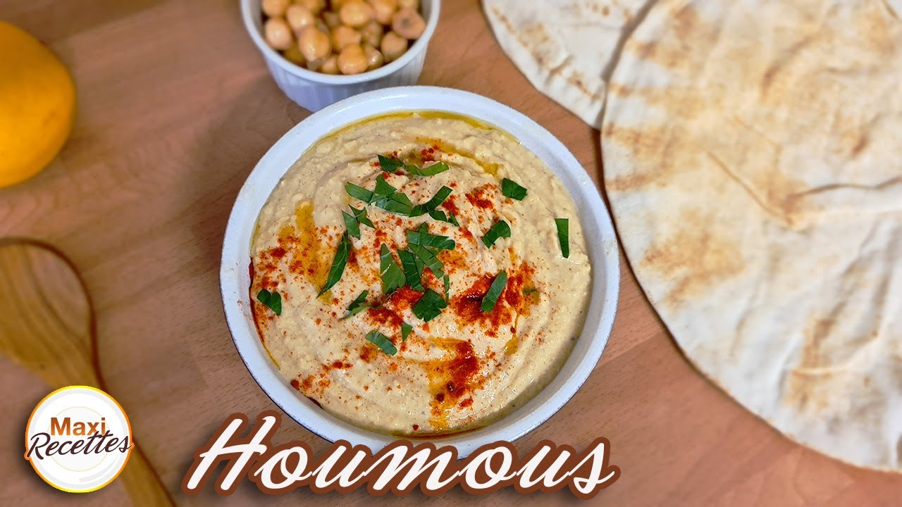 Houmous Maison - La Véritable Recette Facile et Rapide