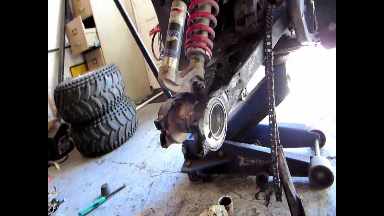 Toro Fix Polaris Scrambler Rear Bearings Replacement Pt 1 Youtube Toro Fix Polaris Scrambler Rear Bearings Replacement Pt 1 Youtube