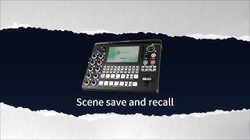 RGBlink mini-edge SDI Scene save and recall