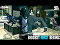 The Biggest Heist Begins 😱 GTA 5 Story Mode #10