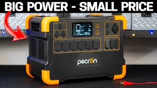 BIG Backup Power Small Price  Pecron E3000 Solar Generator Review