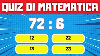 Quiz di Matematica per Tutti: Riesci a Fare 30 su 30? 🔢 screenshot 2