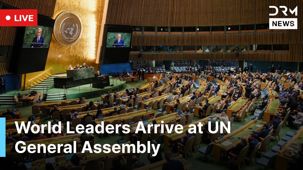 LIVE: World Leaders Including Trump, Macron, Erdogan Arrive for UN General Assembly First Day | AC1G