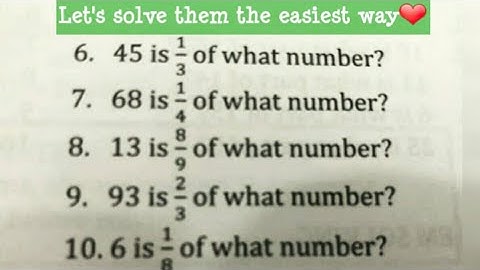 Converting Word Problem into Equation to find the number [Percentage | CSE Mathematics]