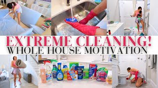 2023 ExTrEmE DEEP CLEANING!!! WHOLE HOUSE Clean With Me MOTIVATION!