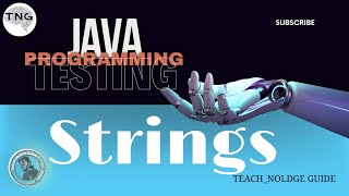 Java Testing | Strings | Teach Noldg Guide