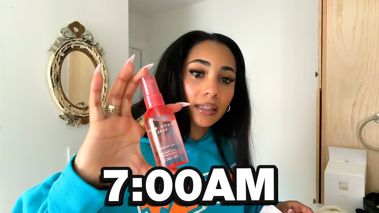 Суммия показывает свою утреннюю рутину..