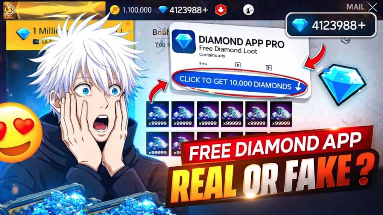 How to get Diamonds in Free Fire? 2026 Best Video || free fire free main diamond  kese le