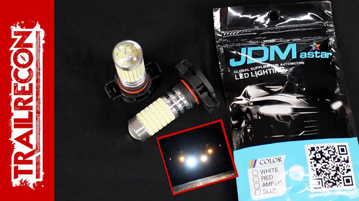 JDM astar LED Fog Lightbulb Review and Install on a Jeep Wrangler