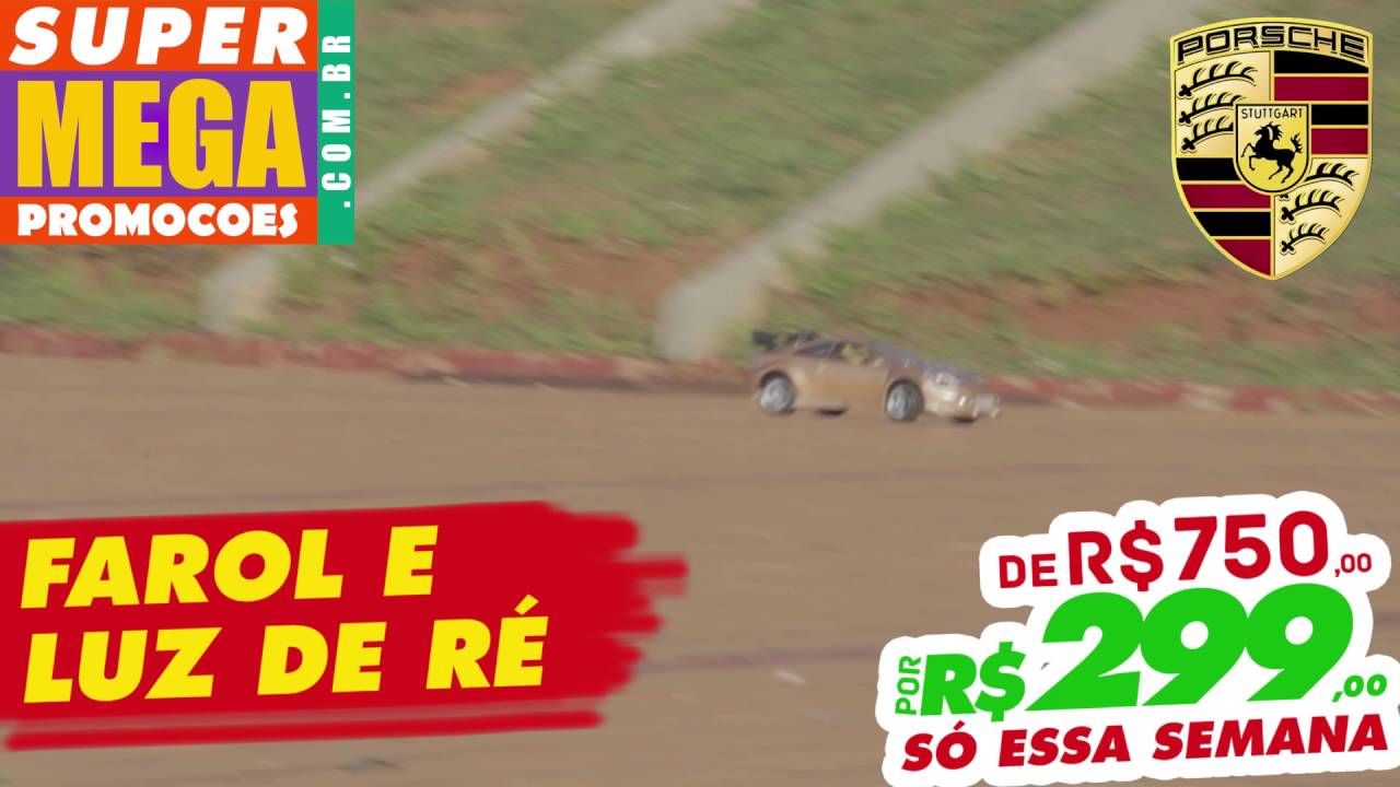 Carro Controle Remoto Porsche Acende Farol