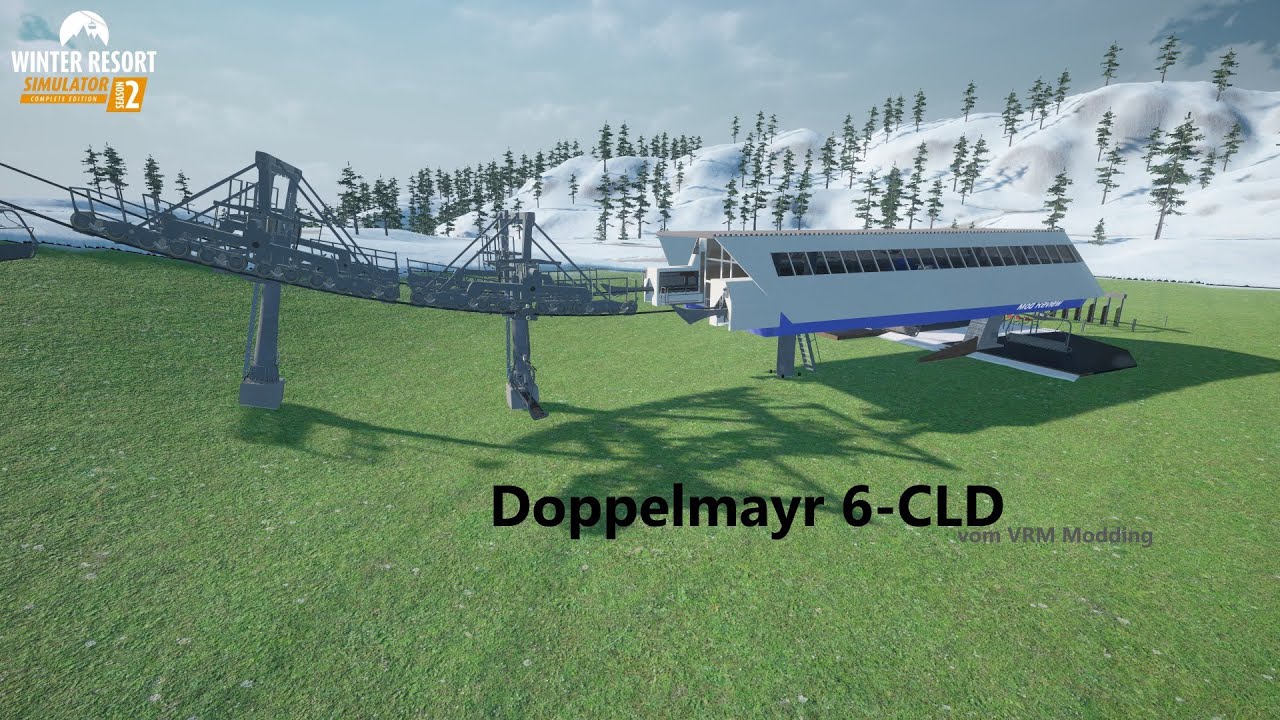 Doppelmayr 6-CLD | Mod Review | Winter Resort Simulator Season 2