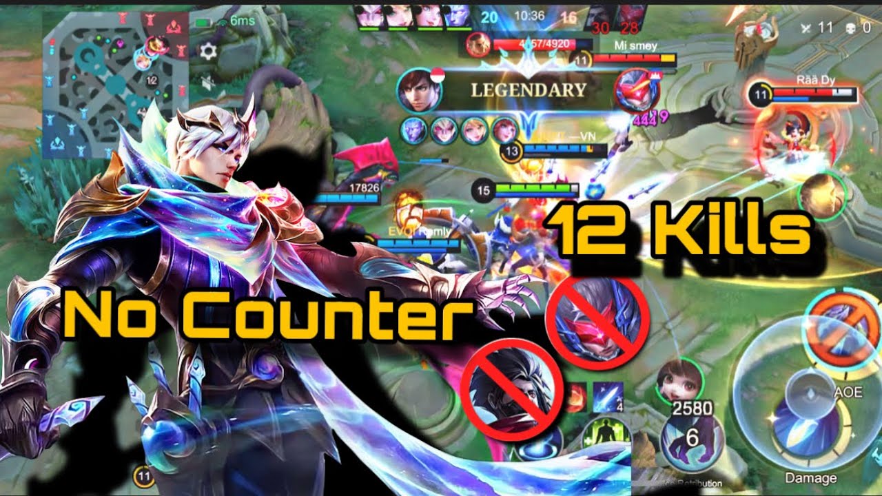 Gusion Carry Everyone Pushing Rank New Season | Mobile Legends Bang Bang