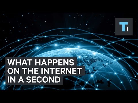 Video: Kiek duomenų per minutę perkeliama internetu?