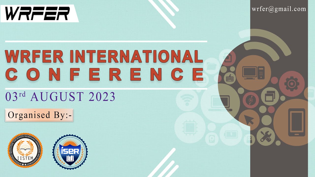 WRFER INTERNATIONAL CONFERENCE | 03rd August 2023
