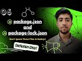 🚀 package.json &amp; package-lock.json Full Detail | #Nodejs Explained in Hindi  | Node Package Manager