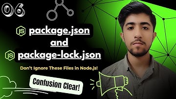 🚀 package.json & package-lock.json Full Detail | #Nodejs Explained in Hindi  | Node Package Manager