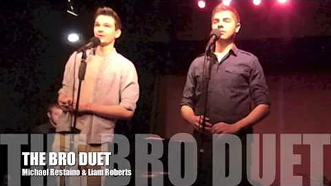 Michael Restaino and Liam Roberts sing "THE BRO DU...