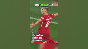 Top 5 EURO 2024 Goals