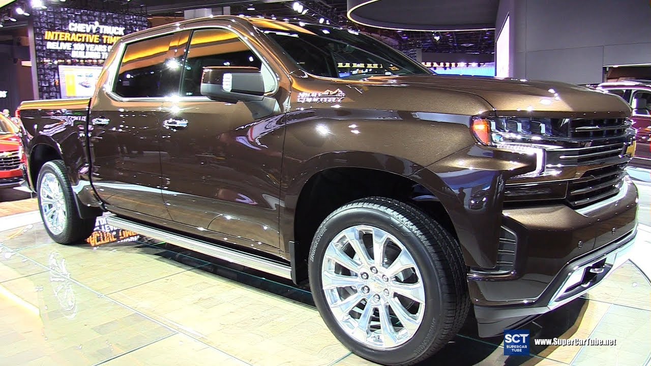 2019 Chevrolet Silverado High Country Exterior Interior Walkaround 2018 Detroit Auto Show