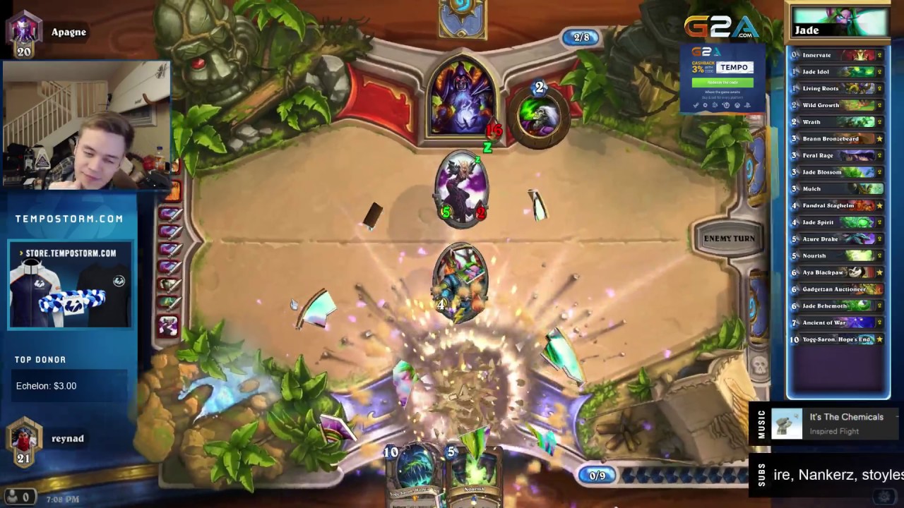 Reynad getting BMd at rank 21