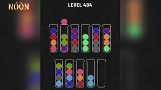 Ball sort puzzle level 404