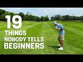 19 things every beginner golfer should know