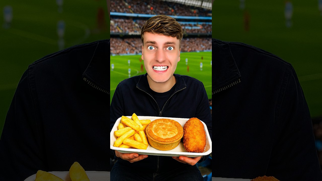 I Tested English Stadium Food