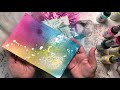Dina Wakley Media Glossy Acrylic Sprays Play Session | Jessica Sanders Art Journaling Journaling