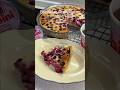 🔖Вишнёвый заливной пирог со сметанной заливкой🥧 👇#фрамбини #frambini