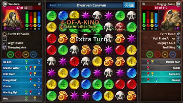 Puzzle Quest: The Legend Returns - Nearly 20 Minutes Of...CHEATING AI?