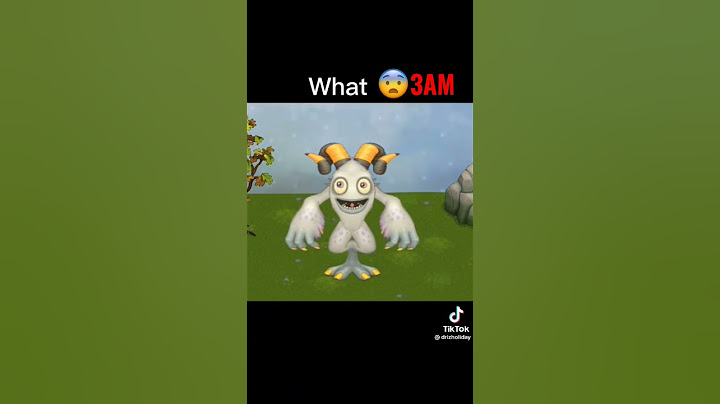 #msm My Singing Monster In 3AM IN Scary