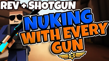 NUKING with every gun: Episode 3; Shotgun and Revolver | Krunker.io