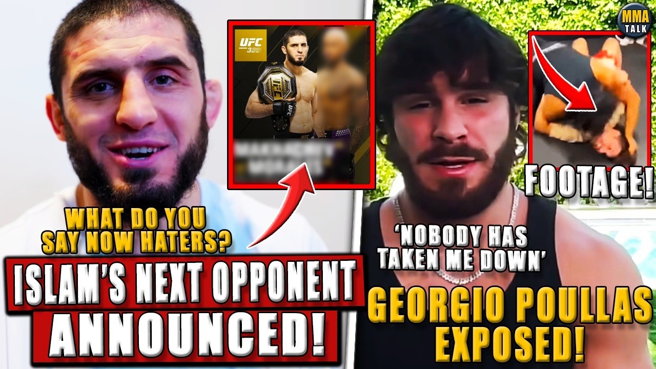 BREAKING! Islam Makhachev's NEXT OPPONENT REVEALED! Georgio Poullas EXPOSED + Arman REMATCH CANCELED