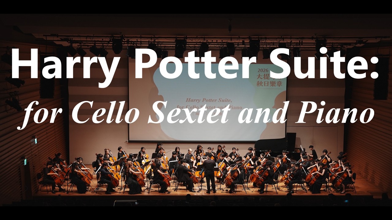 Harry Potter Suite for Cello Sextet and Piano l Taiwan Imagine