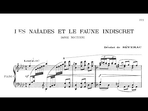 Déodat de Séverac - Les naïades et le faune indiscret [Danse Nocturne]