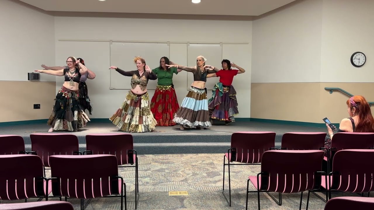 bint Hazine Bellydance - Last Kiss Angel Eyes Simarik - Foothills Library Galentine's 2025.02
