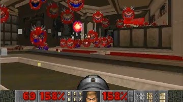 Doom 2 Sunder Level 8 UV with 99.9% in 1:10:14 (Chocolate-flavored buildings)