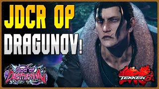 Tekken 8 🔥 JDCR Dragunov`s Overpowered Gameplay Is Breaking The Game 🔥 T8 Rank Matches 🔥