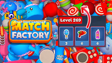 Match Factory🐥 Mobile Gameplay Walkthrough Levels 271-281 🐥(no commentary)