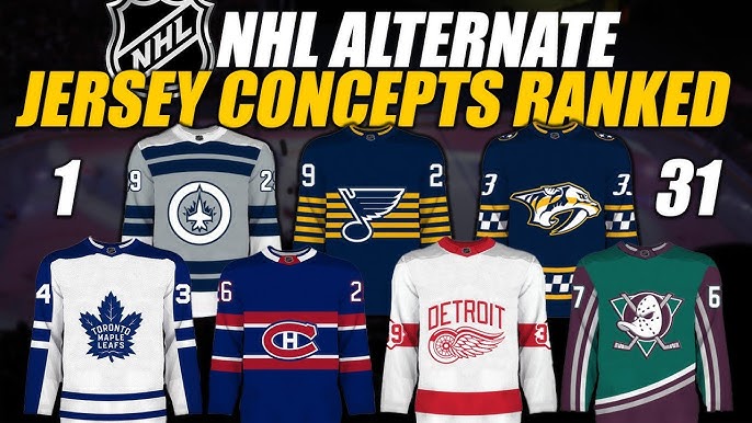 Hockey fans will love these NHL colour rush jersey concepts - Article -  Bardown