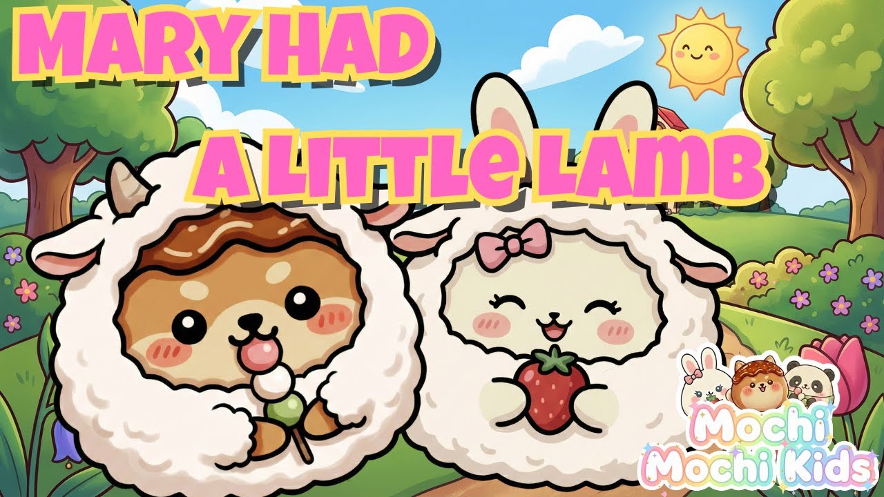 Mary Had a Little Lamb (Full Version) | Nursery Rhymes & Kids Songs | MochiMochiKids