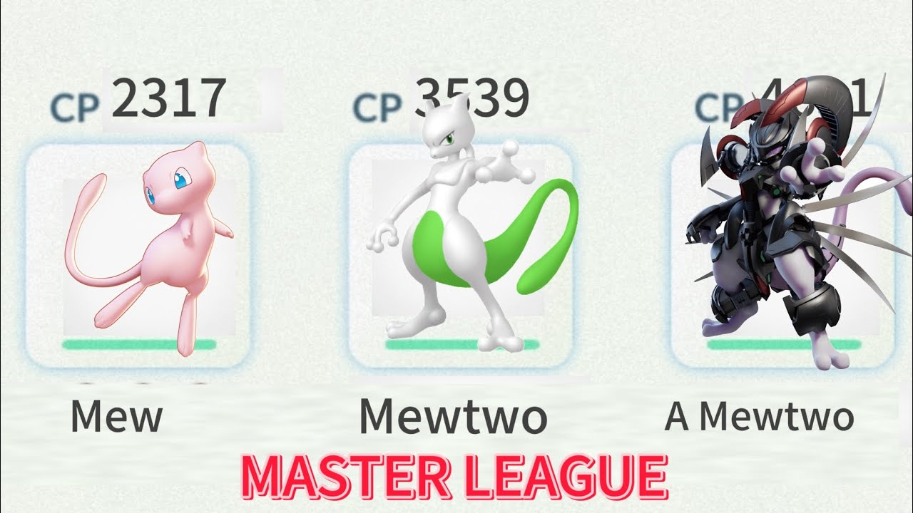 Командная битва мастер-лиги MEW/MEWTWO/ARMOUR YOUTUBE в Pokemon Go